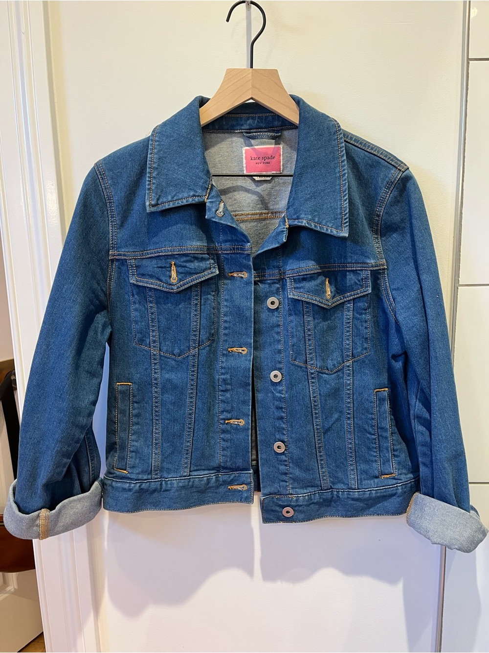 kate spade Medium Blue Denim Jean Jacket